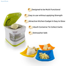 Portable Garlic Cube Press